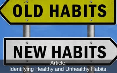 Identifying Healthy and Unhealthy Habits