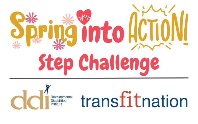 Spring into action step challenge - transfitnation ddi
